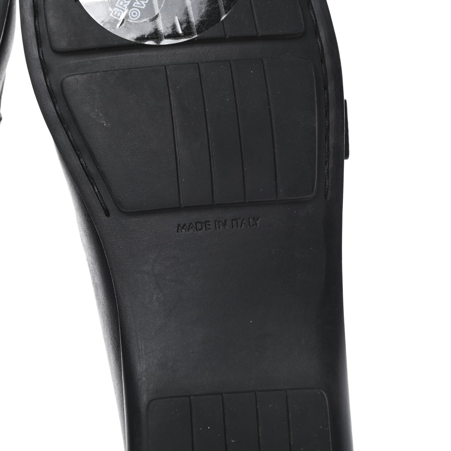 Calfskin Mini Lin Loafers 37 Black
