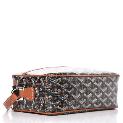 Goyard Goyardine Amacapvert Crossbody Bag Black Gold 4 of 6