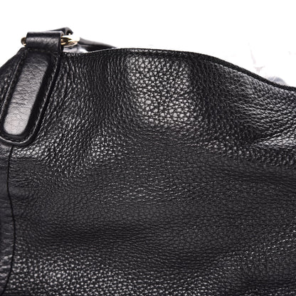 Gucci Pebbled Calfskin Large Soho Shoulder Bag Black 19 of 19