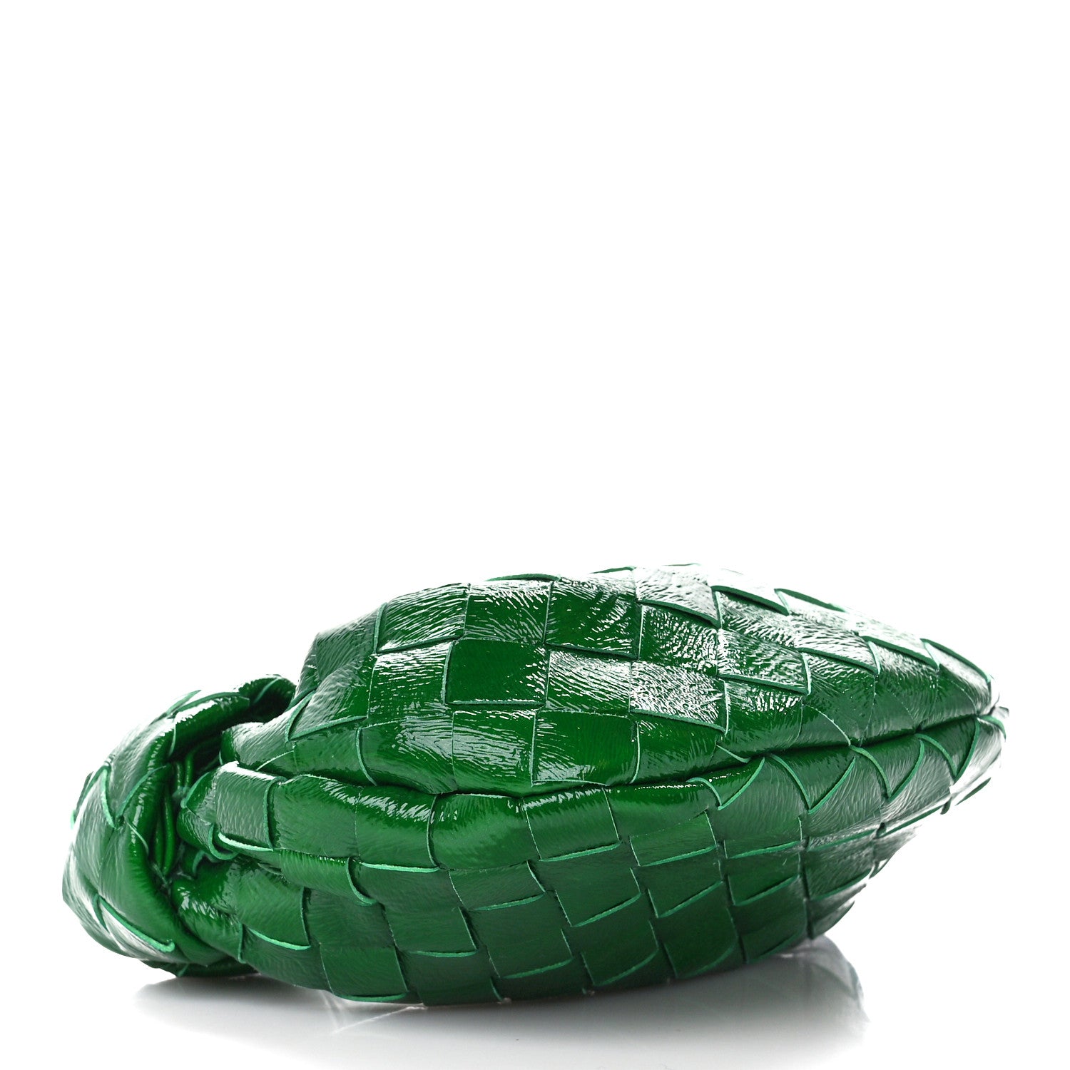 Bottega Veneta Textured Deerskin Intrecciato Candy Jodie Racing Green 4 of 11