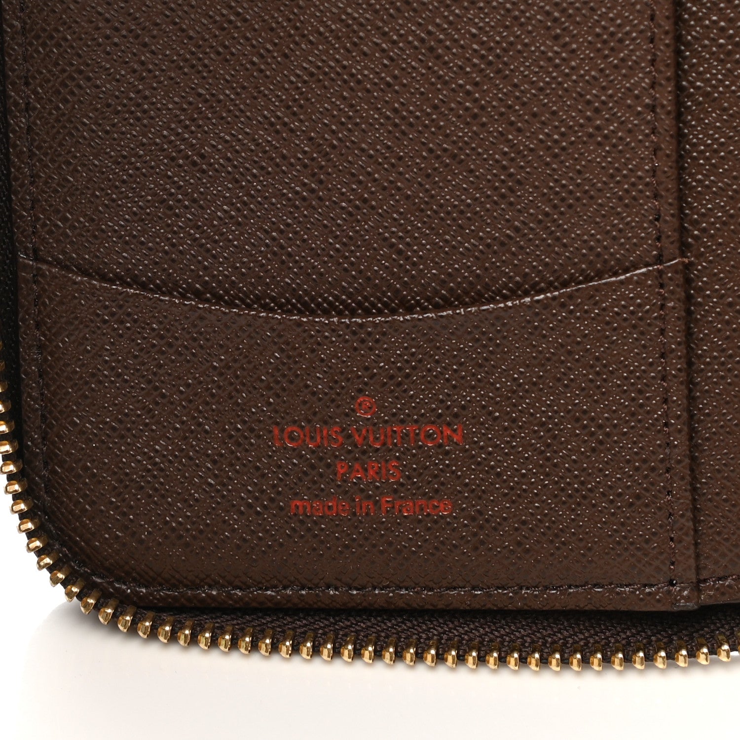 Louis Vuitton Damier Ebene Zippy Compact Wallet 6 of 8
