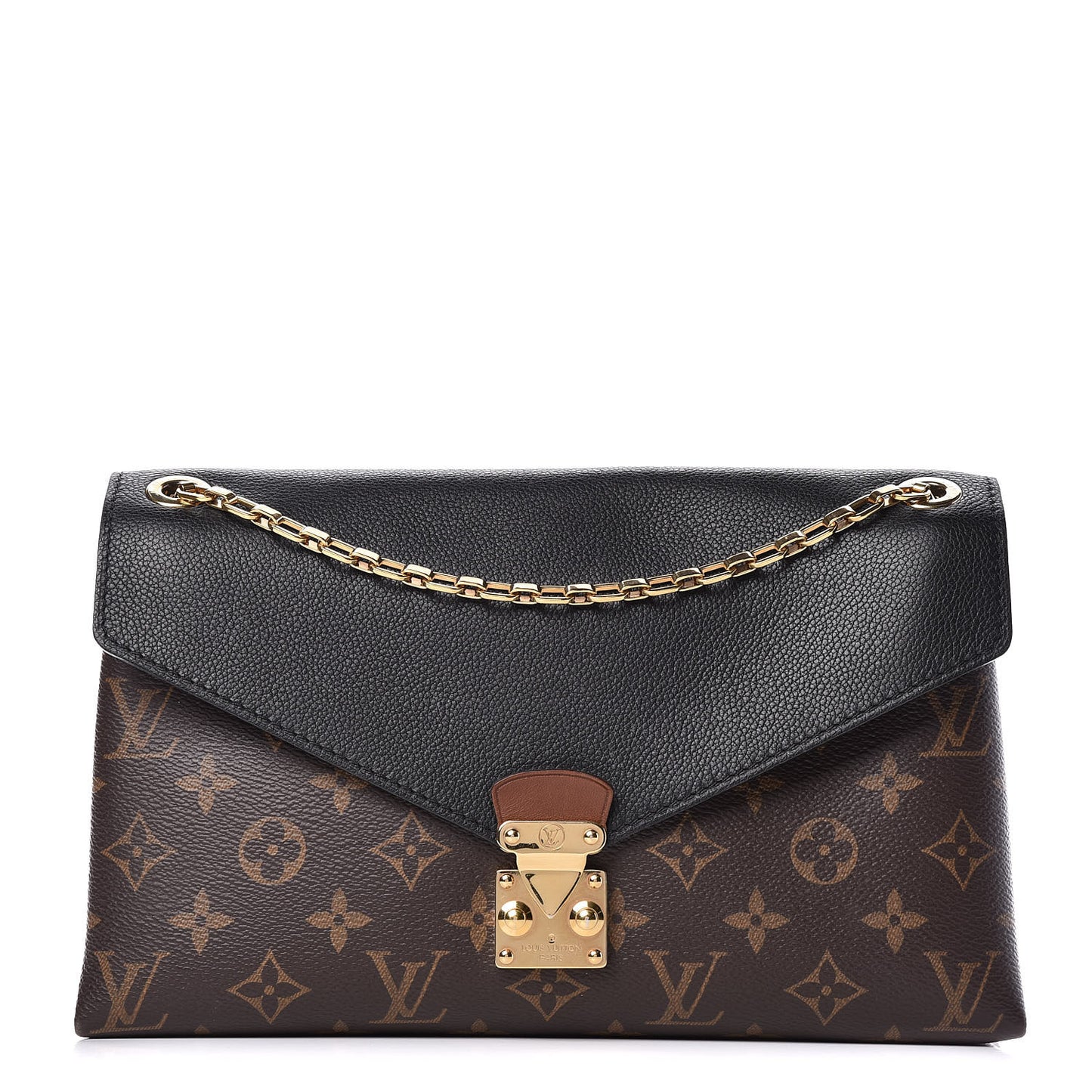 Monogram Pallas Chain Black