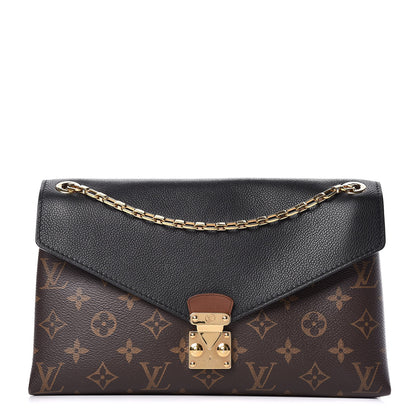 Louis Vuitton Monogram Pallas Chain Black 1 of 12
