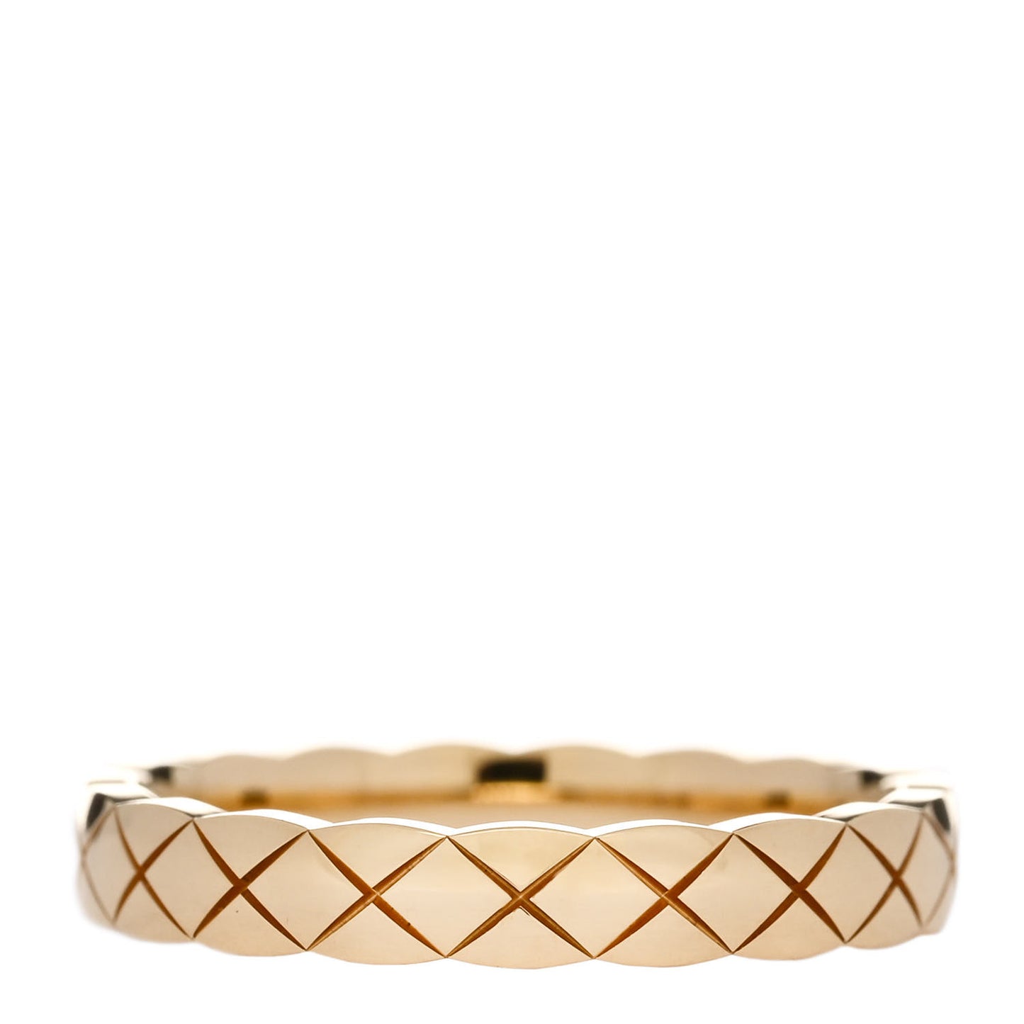 18K Yellow Gold Mini Coco Crush Ring 54 6.75
