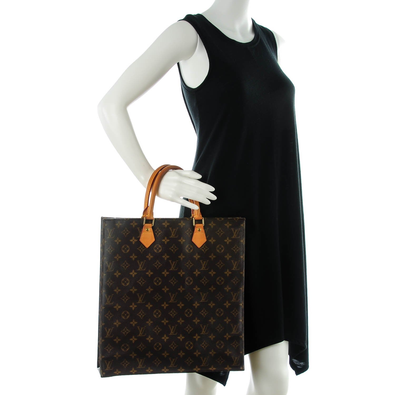 Louis Vuitton Monogram Sac Plat 2 of 9