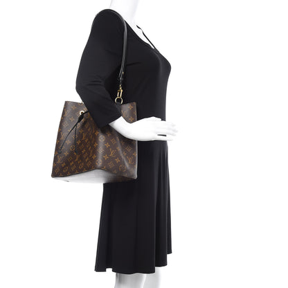 Louis Vuitton Monogram Neonoe MM Black 2 of 8