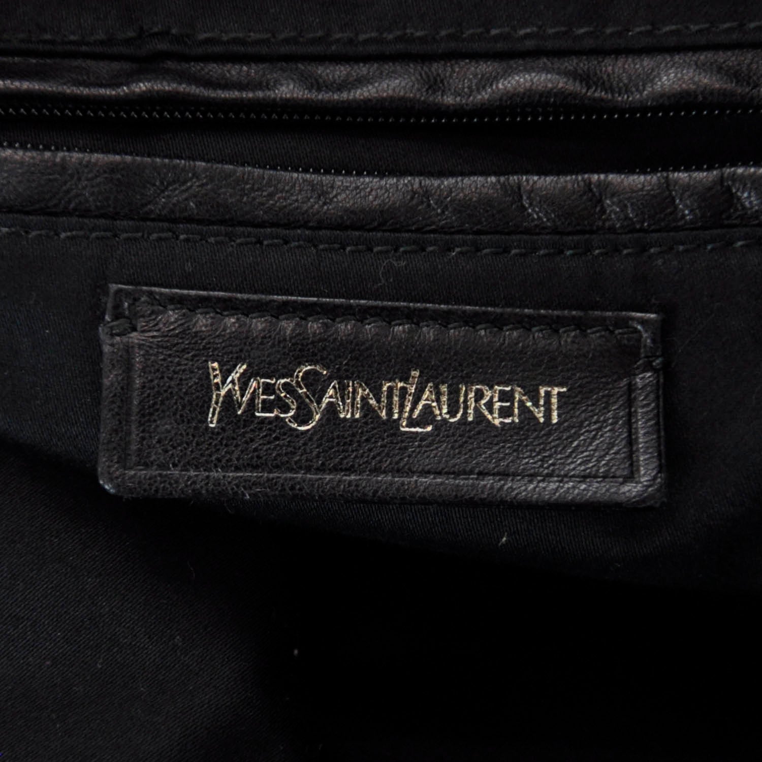 Saint Laurent Patent Roady Hobo Black 6 of 7