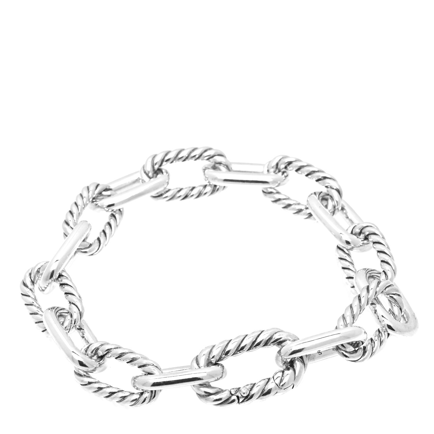 David Yurman Sterling Silver 8.5mm Madison Chain Bracelet 2 of 4