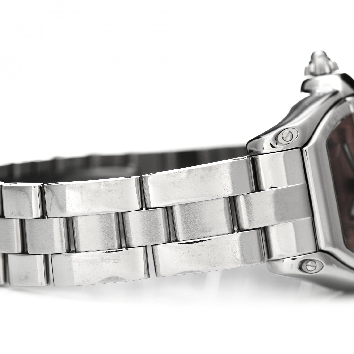 Cartier Stainless Steel 31mm Roadster Quartz Watch Pink 6 of 6