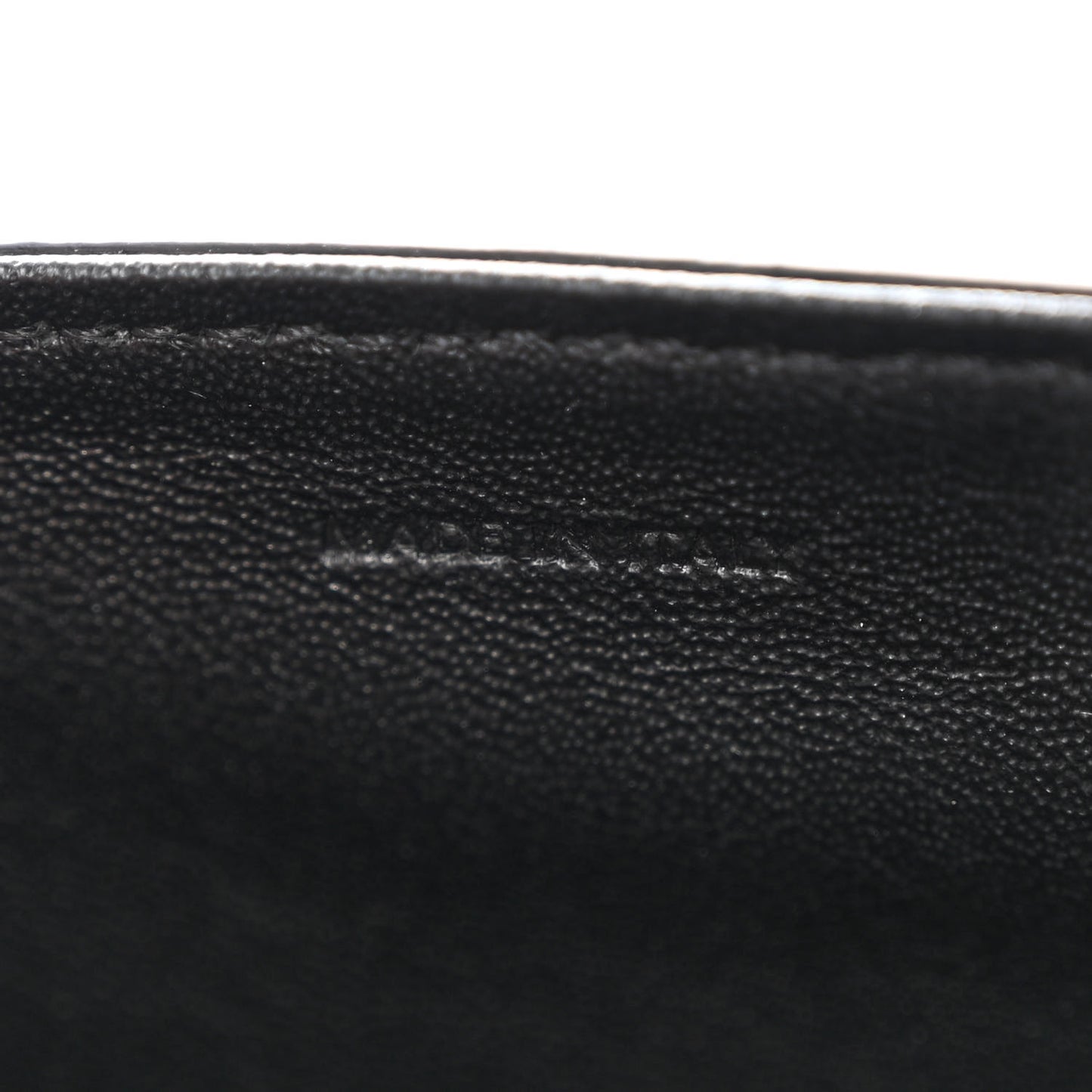x Christian Marclay Calfskin Zzhaa Printed Small C Bag Black White