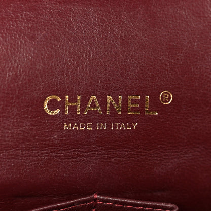 Chanel Lambskin Quilted Maxi Double Flap Black 5 of 10