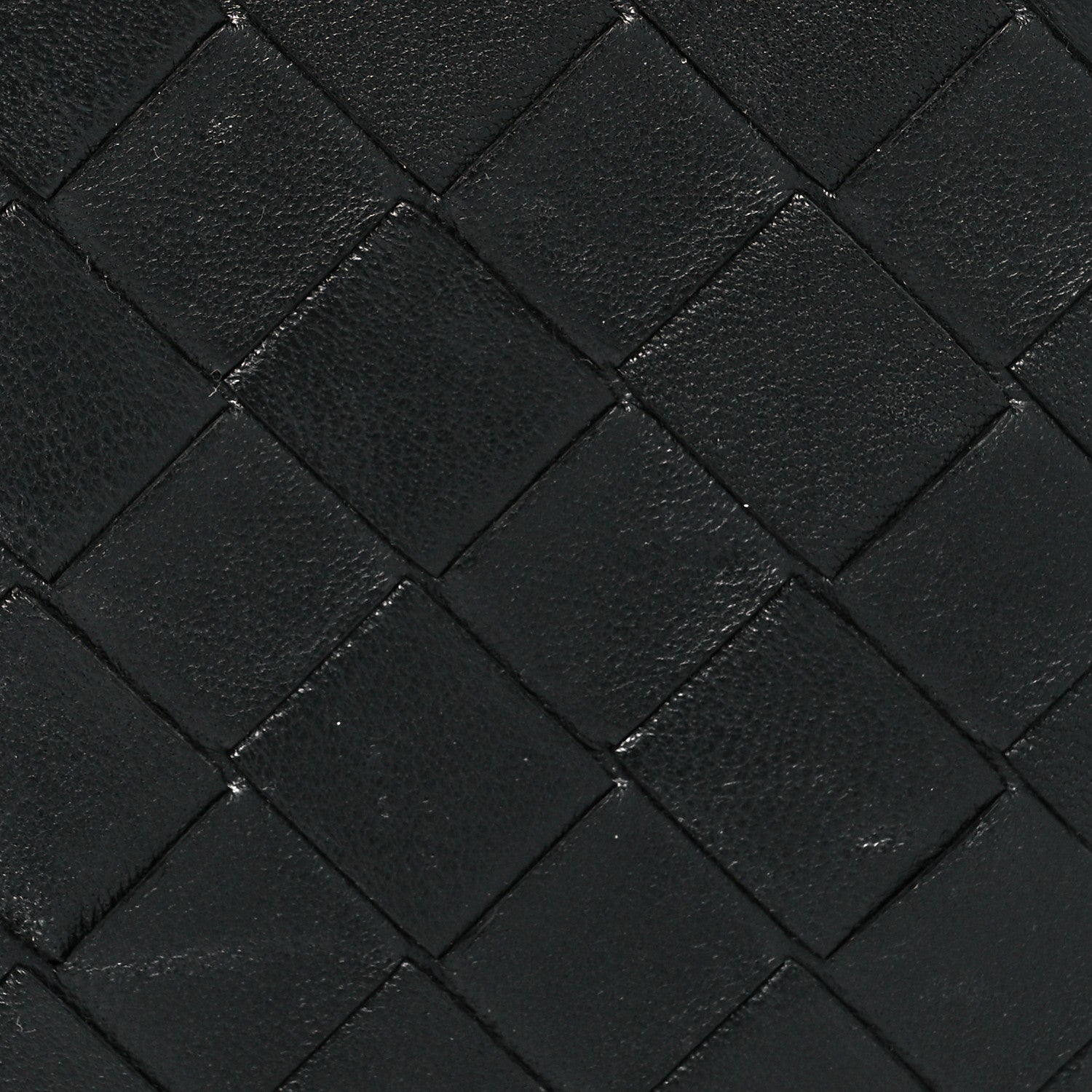Bottega Veneta Nappa Intrecciato Bifold Zip Wallet Black 7 of 7