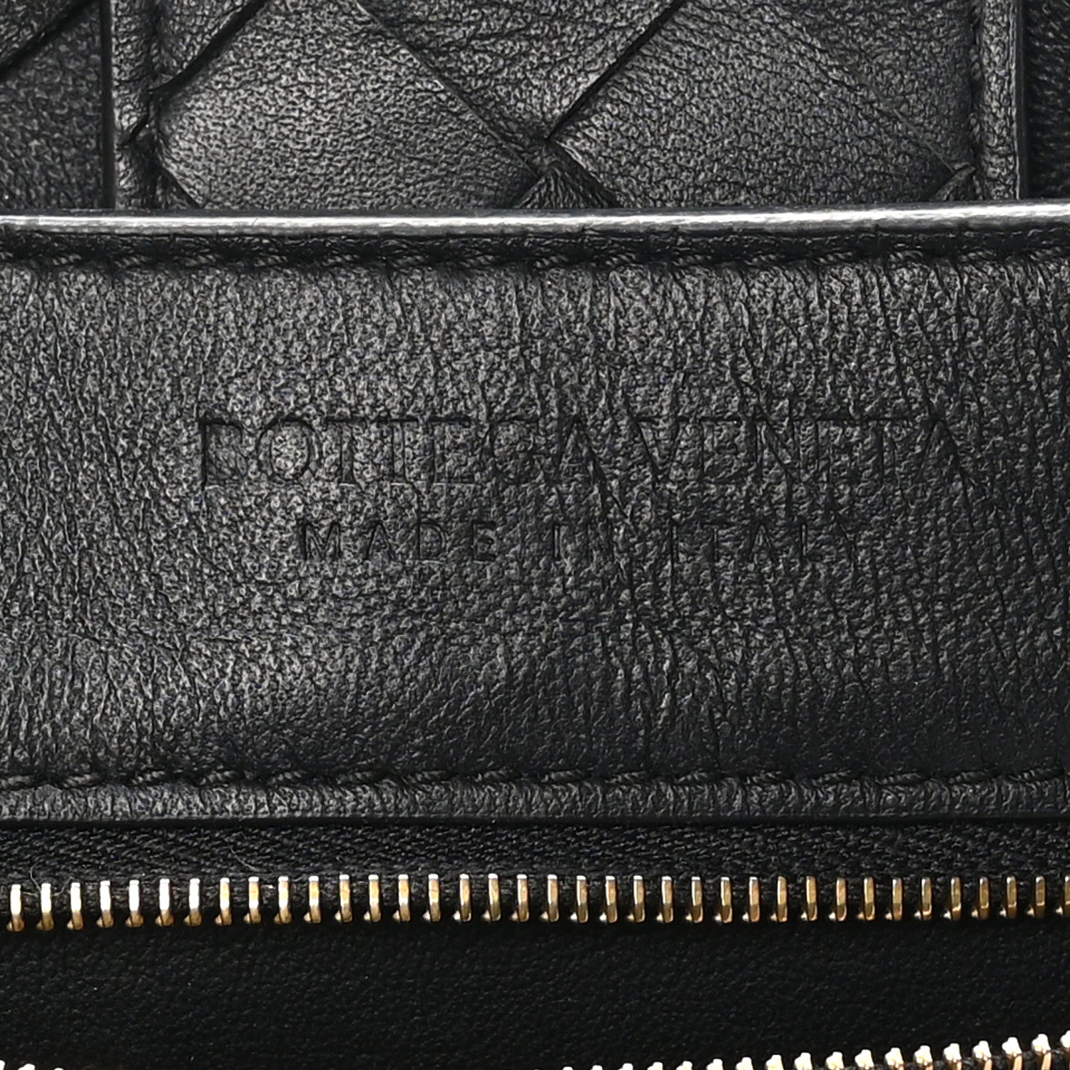 Bottega Veneta Nappa Intrecciato Medium Andiamo Shoulder Bag Black 6 of 9