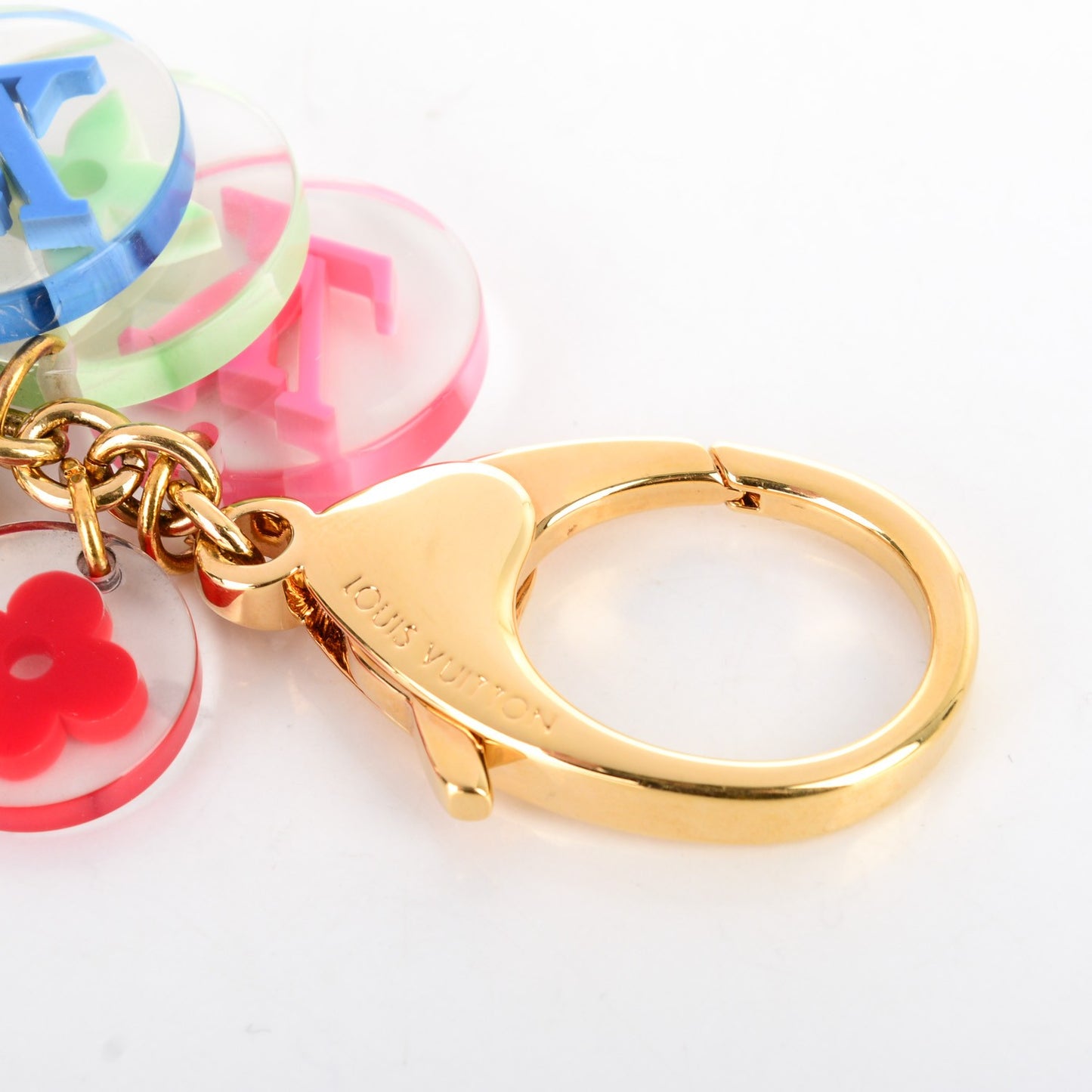 Resin Candy Fleurs Bag Charm Multicolor