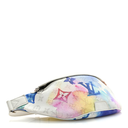 Louis Vuitton Monogram Watercolor Discovery Bumbag Multicolor 4 of 9