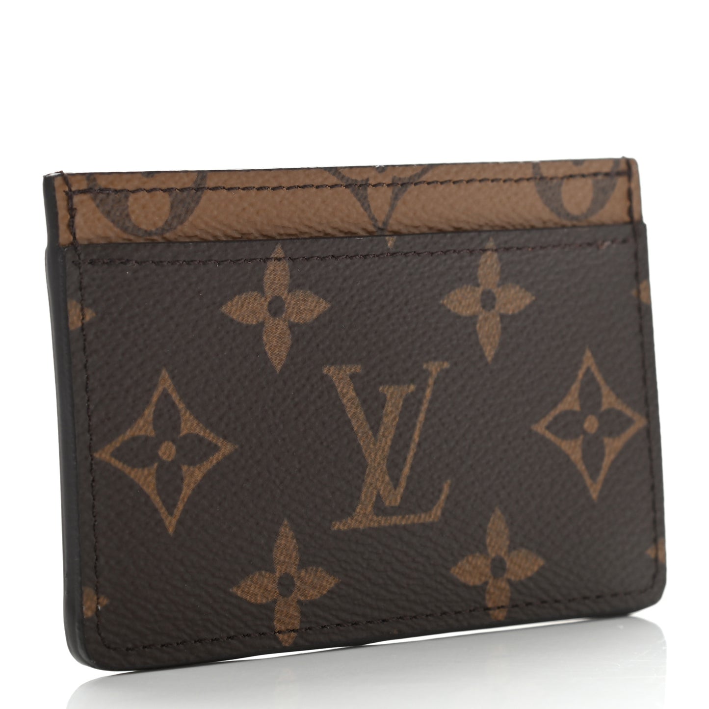 Reverse Monogram Card Holder
