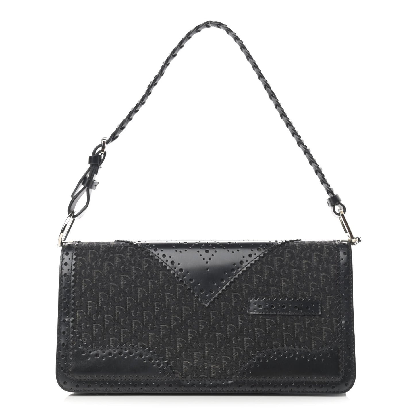 Monogram D Trick Shoulder Bag Black