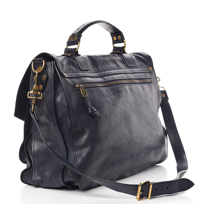 Proenza Schouler Lambskin Large PS1 Satchel Midnight 3 of 12