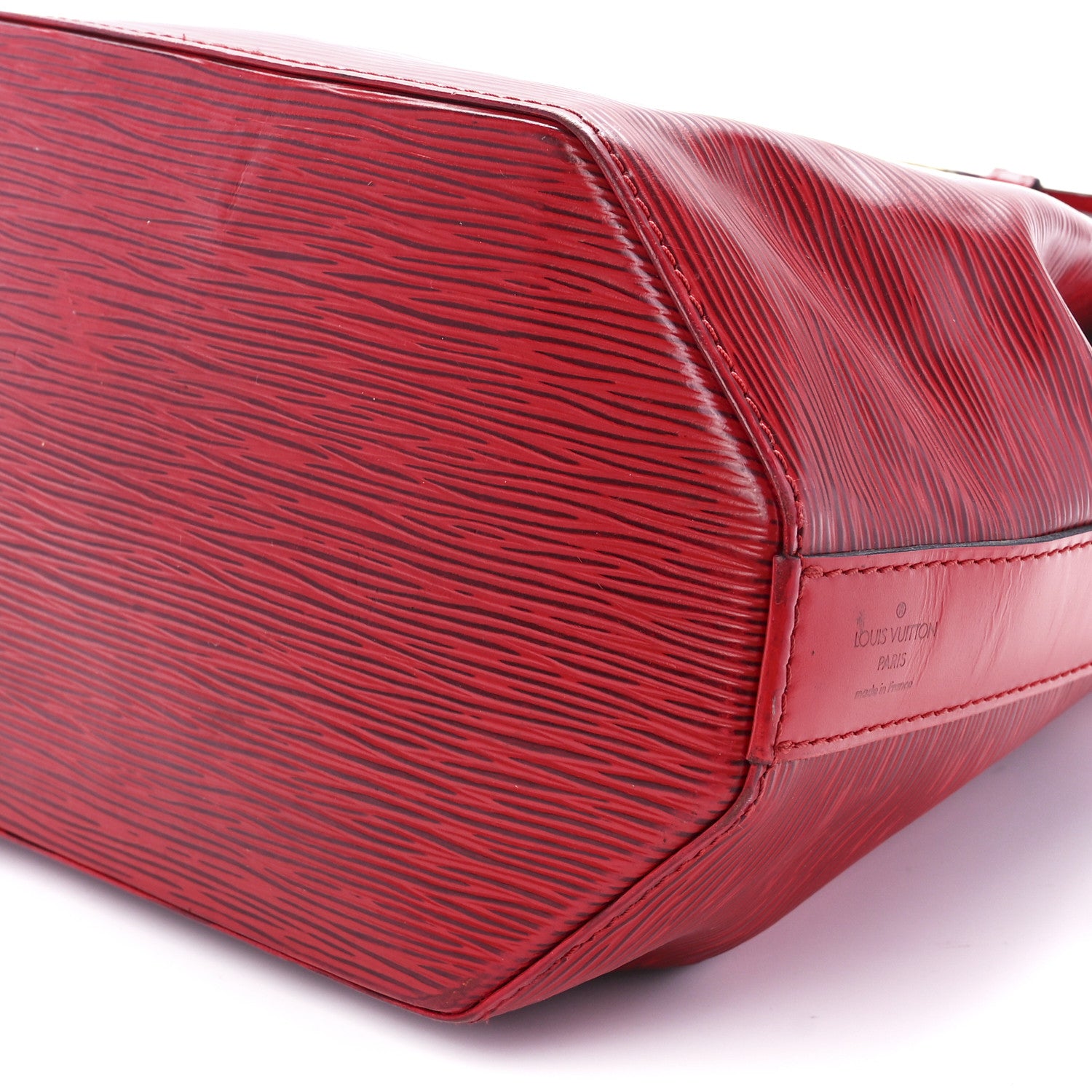 Louis Vuitton Epi Sac D'Epaule GM Castillan Red 11 of 11