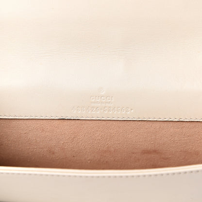 Gucci Calfskin Matelasse GG Marmont Mini Bag White 5 of 14