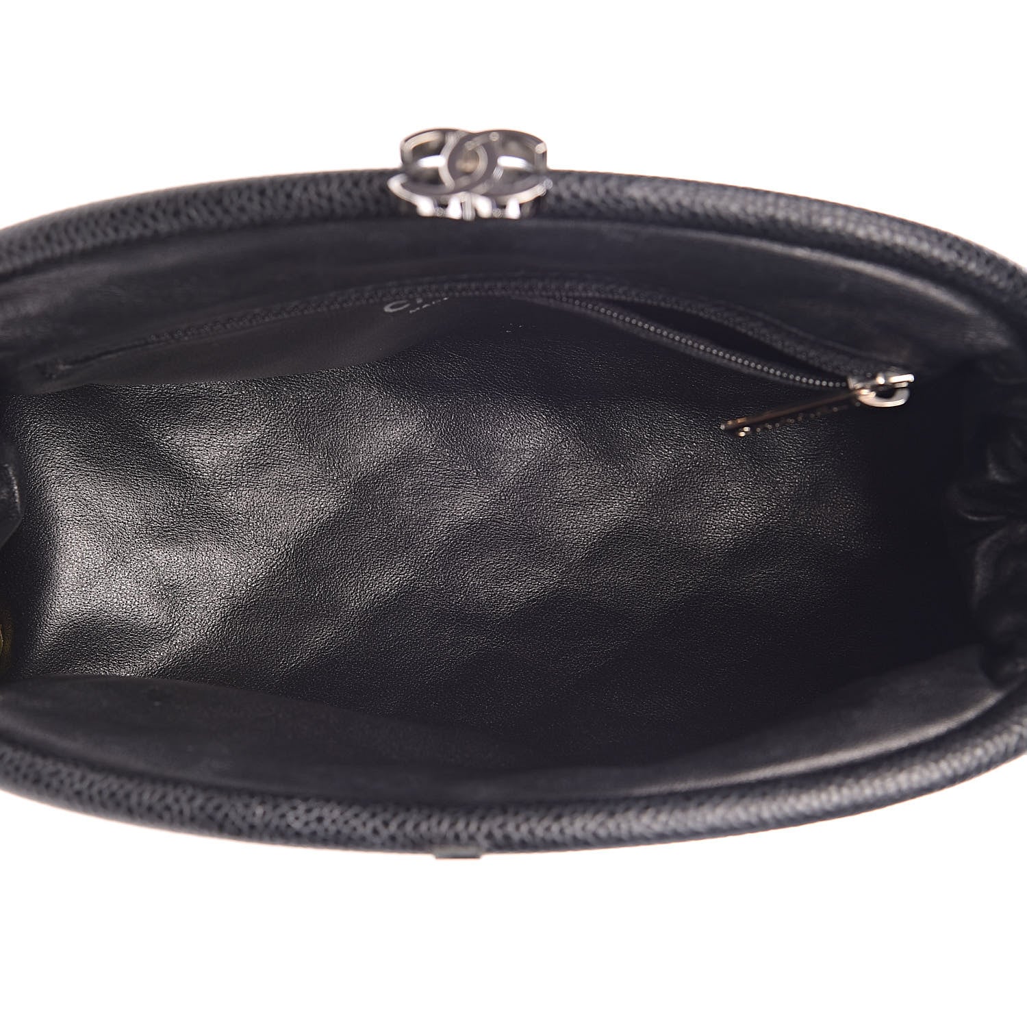 Chanel Caviar Quilted Timeless Clutch Black 5 of 13