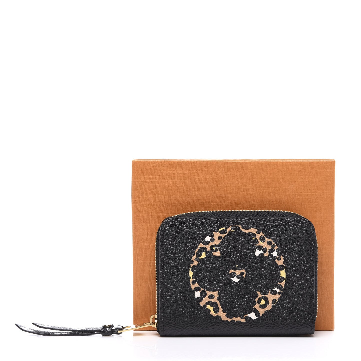 Monogram Giant Jungle Zippy Coin Purse Black
