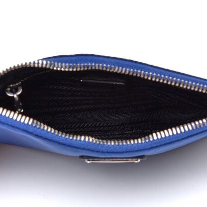 Prada Tessuto Nylon Pouch Set Royal Black 9 of 14
