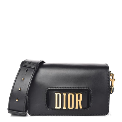 Christian Dior Smooth Calfskin Dio(r)evolution Flap Bag Black 1 of 11