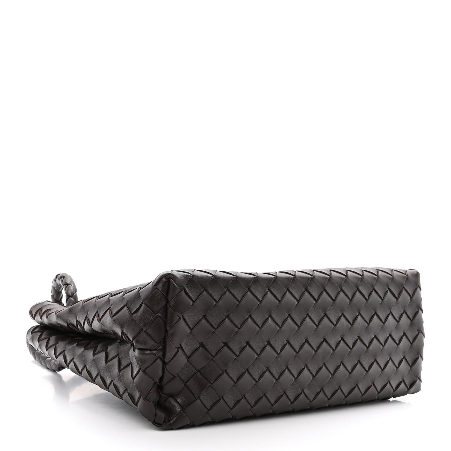 Nappa Intrecciato Medium Andiamo Shoulder Bag Fondant