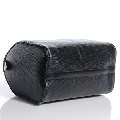 Louis Vuitton Epi Speedy 25 Black 4 of 8