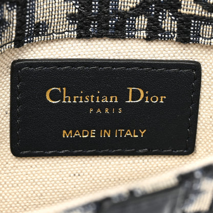 Christian Dior Oblique Saddle Belt Pouch Blue 6 of 8