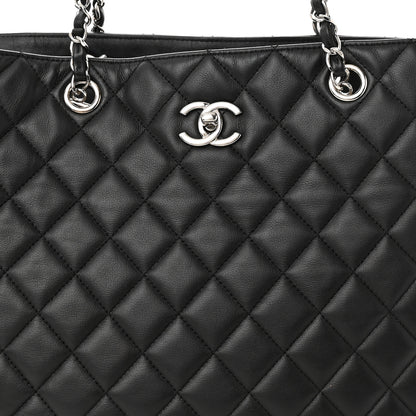 Chanel Calfskin Quilted Large Classic Shopping Tote Black 8 of 11