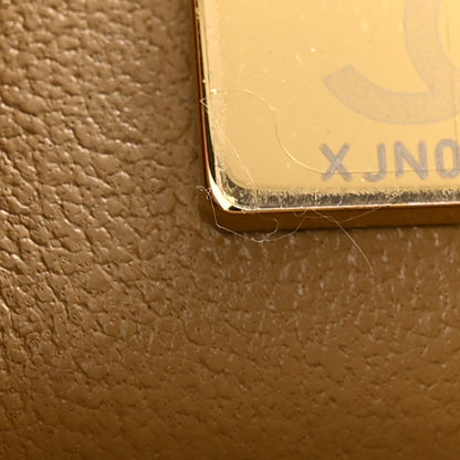 Chanel Lambskin Quilted Mini Rectangular Pearl Crush Flap Dark Beige 7 of 11