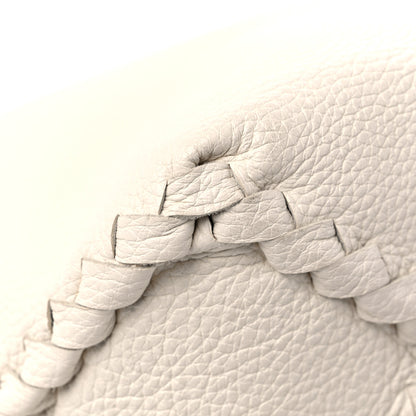 Bottega Veneta Cervo Deerskin Medium Shoulder Bag White 9 of 14
