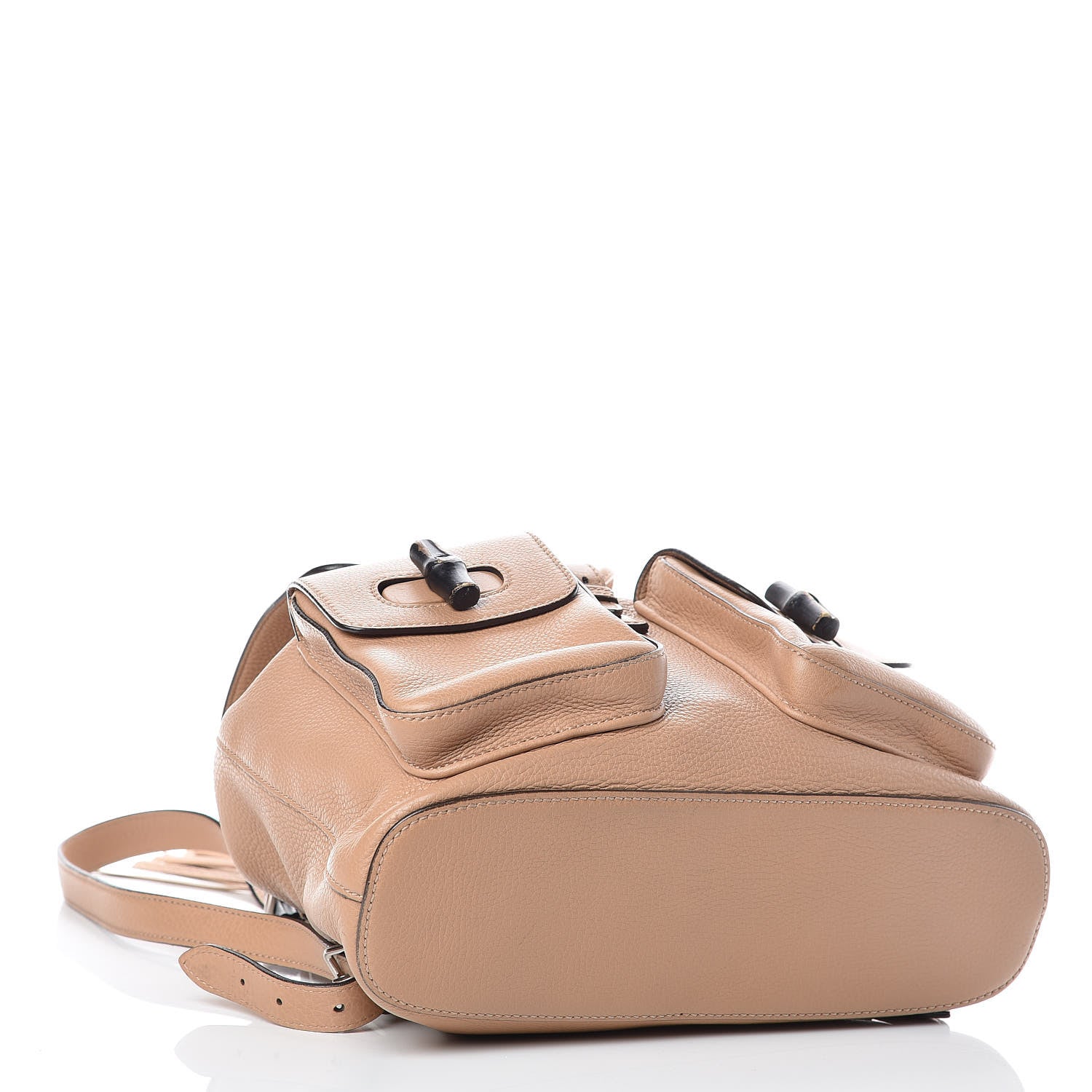 Gucci Cellarius Calfskin Medium Bamboo Backpack Camelia 4 of 13