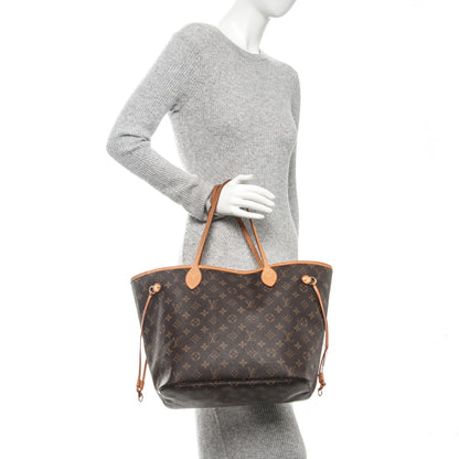 Louis Vuitton Monogram Neverfull MM 2 of 8