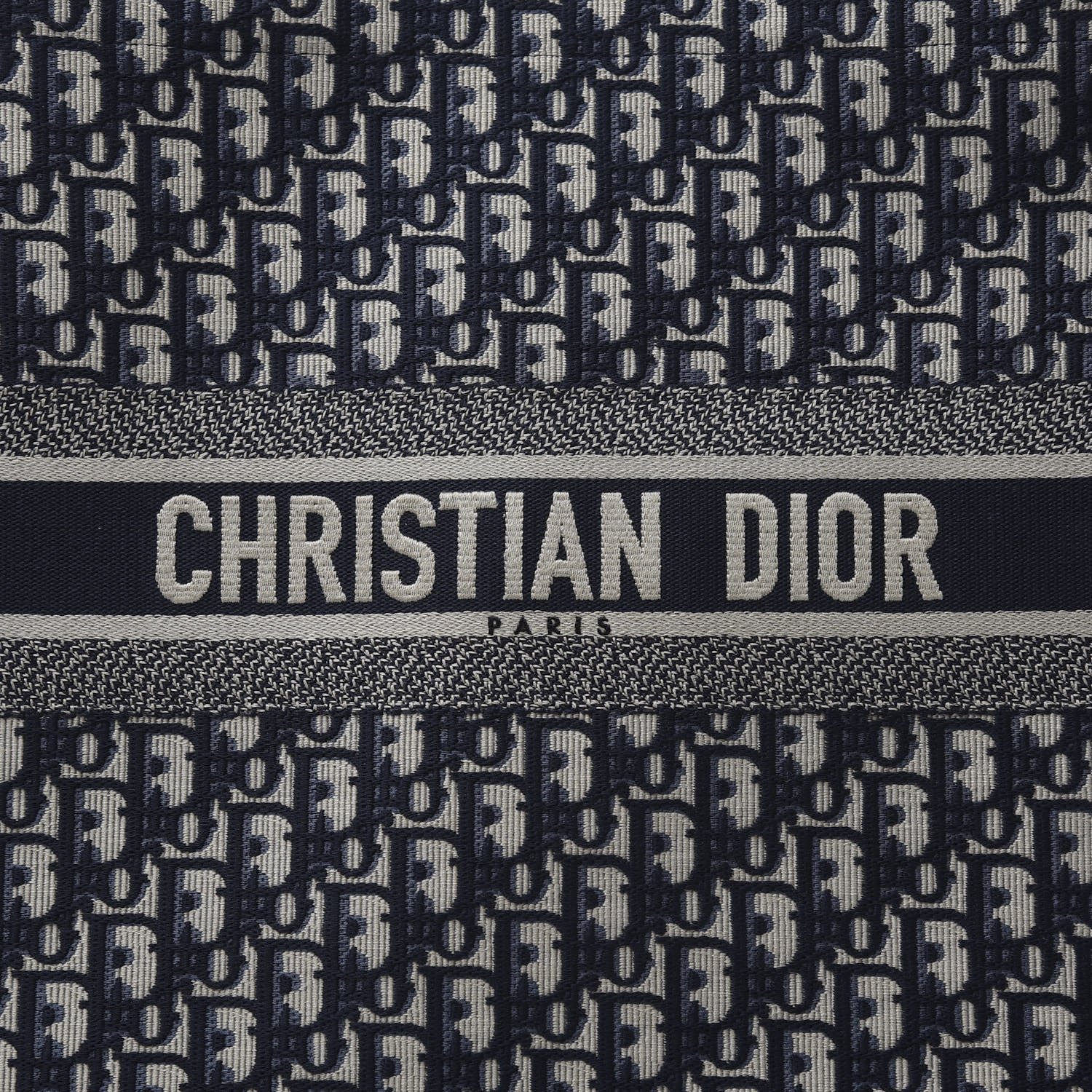 Christian Dior Oblique Book Tote Blue Multicolor 11 of 11