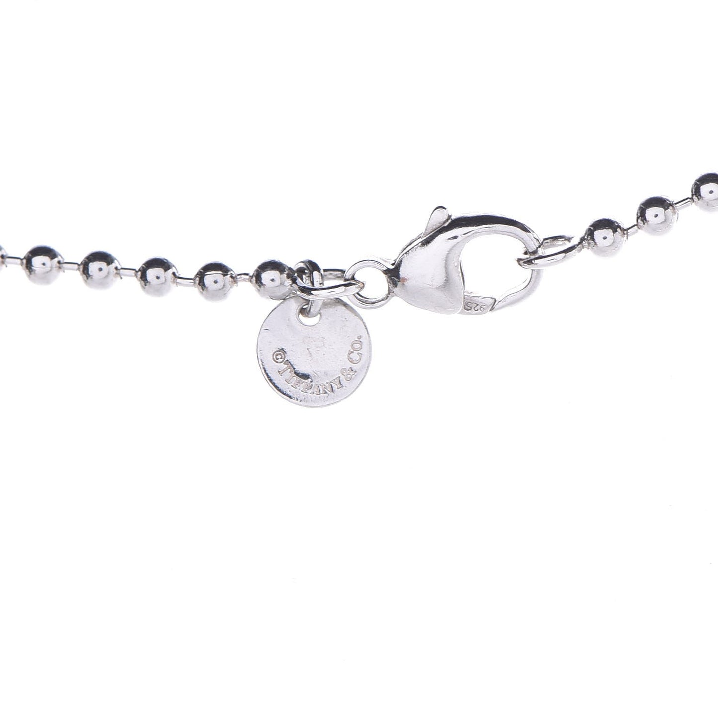 Sterling Silver Long Return to Tiffany Heart Pendant Necklace