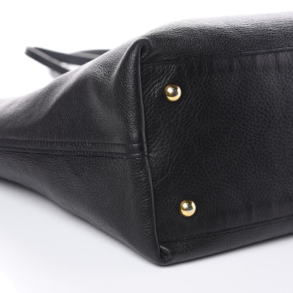 Saint Laurent Calfskin Large Neo Double Reversible Tote Black 9 of 23