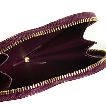 Louis Vuitton Vernis Heart Coin Purse Violet 5 of 7