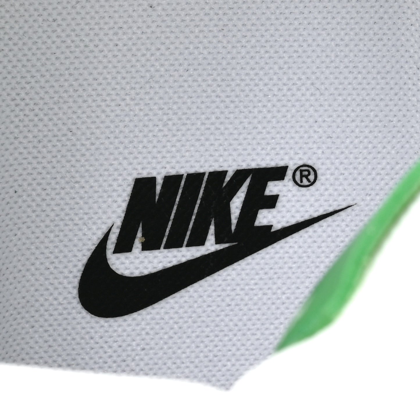 X NIKE AIR FORCE 1 Calfskin Monogram Mens Low Top Sneakers 8.5 Green