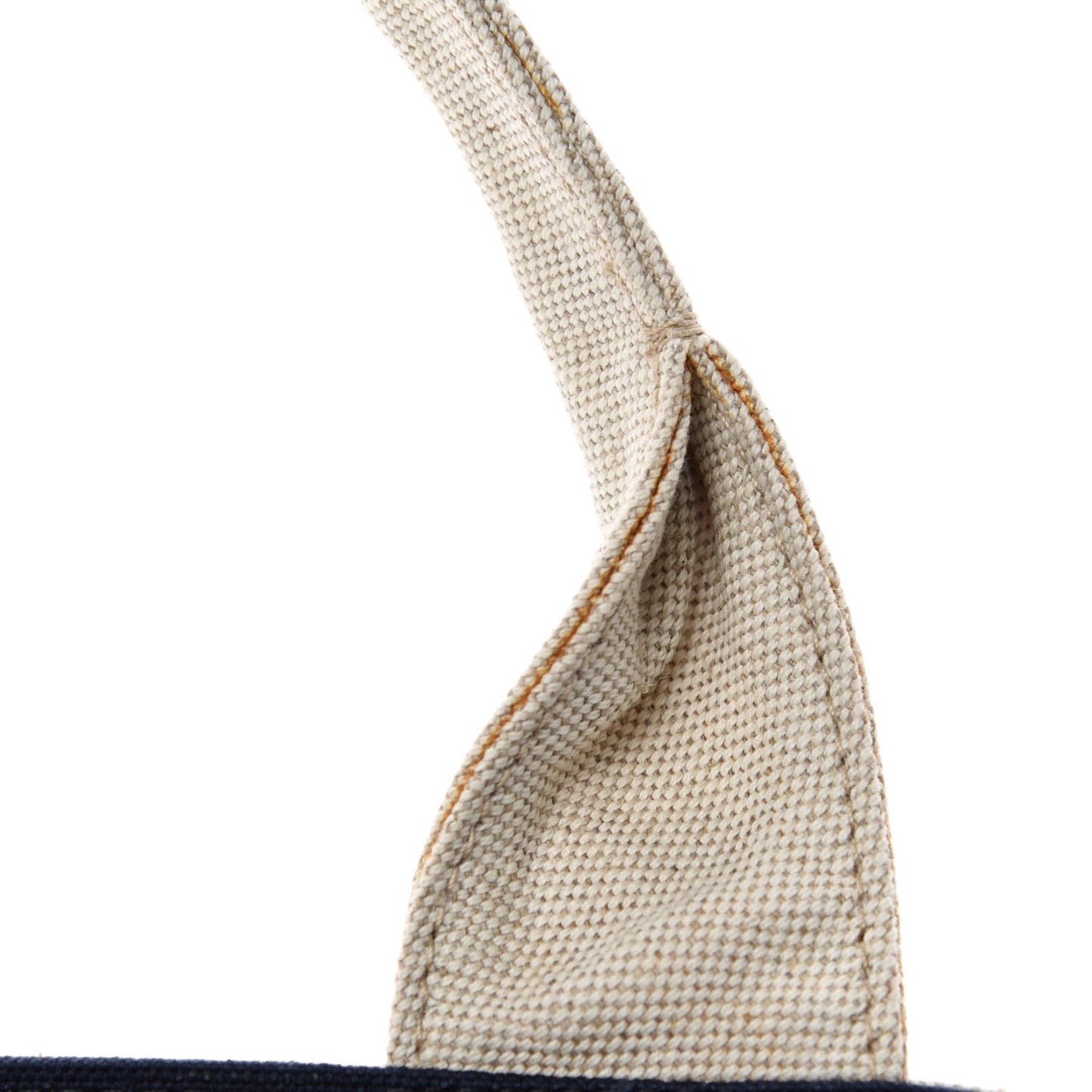 Canvas Mistolino Canapa Tote Naturale Blue