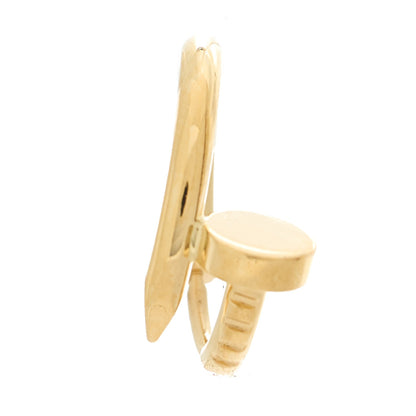 Cartier 18K Yellow Gold Juste Un Clou Single Hoop Earring 1 of 5