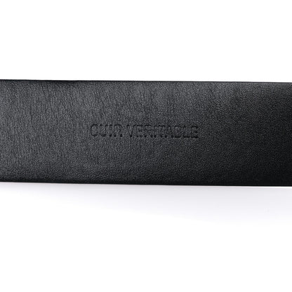 Chanel Calfskin Pearl Crystal CC Belt 85 34 Black 5 of 6