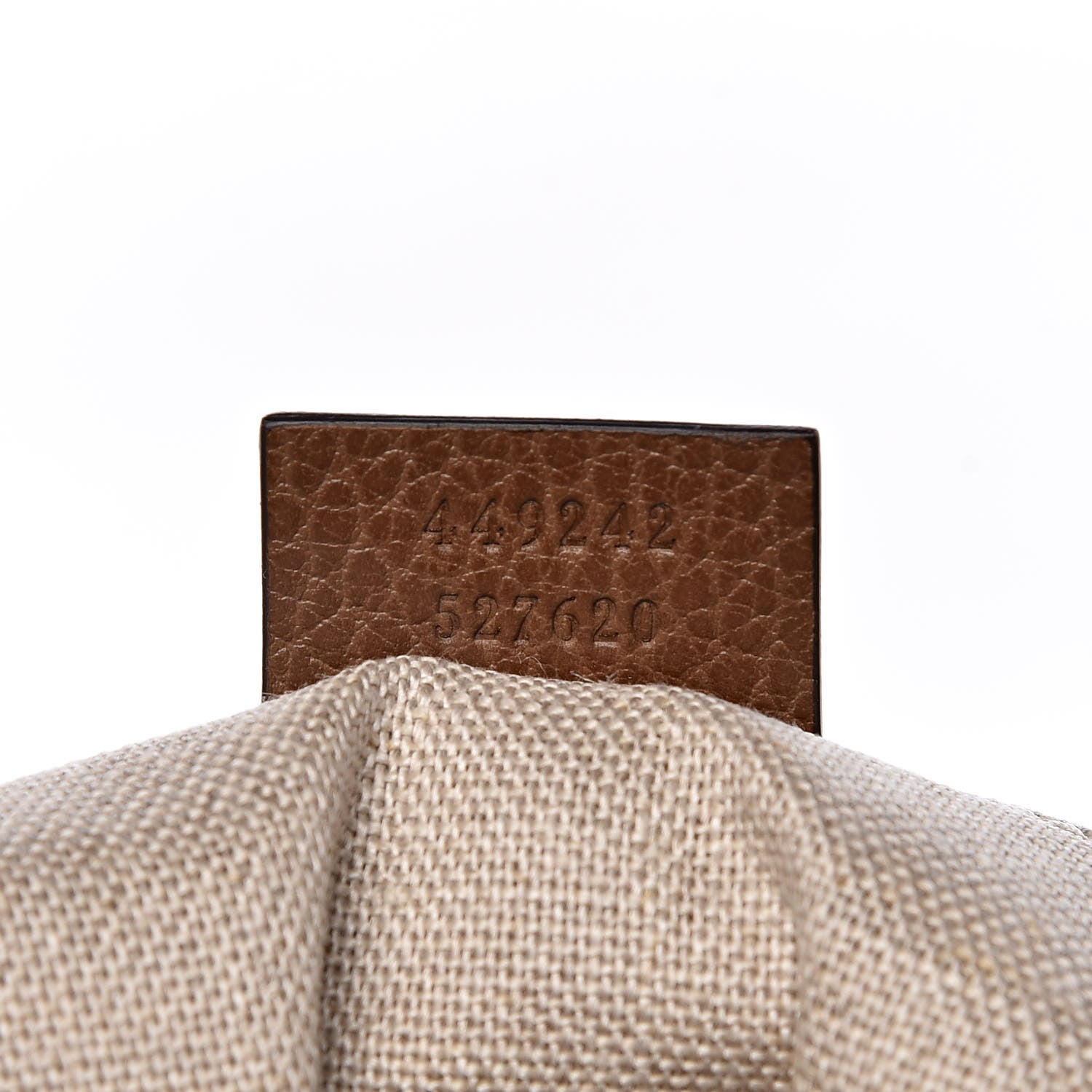Gucci Monogram Medium Bree Zippered Tote Beige Tabacco 7 of 10
