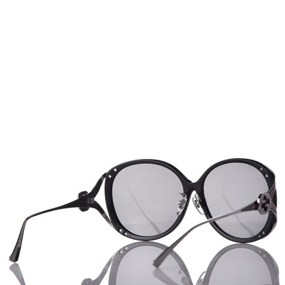 Gucci Round Frame Injected GG0226SK Sunglasses Black 4 of 8