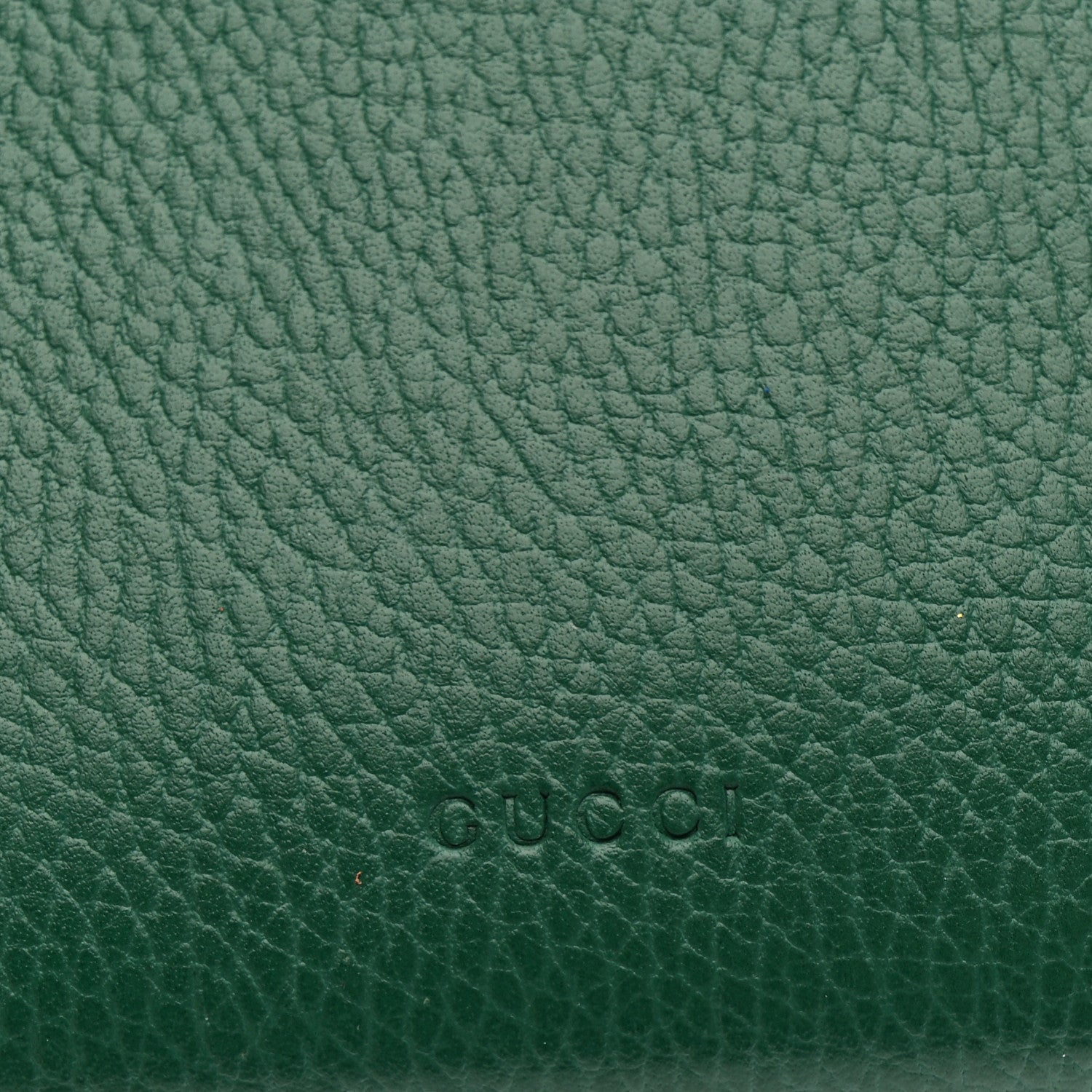 Gucci Calfskin Mini Dionysus Chain Wallet Emerald 7 of 11