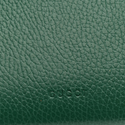 Gucci Calfskin Mini Dionysus Chain Wallet Emerald 7 of 11