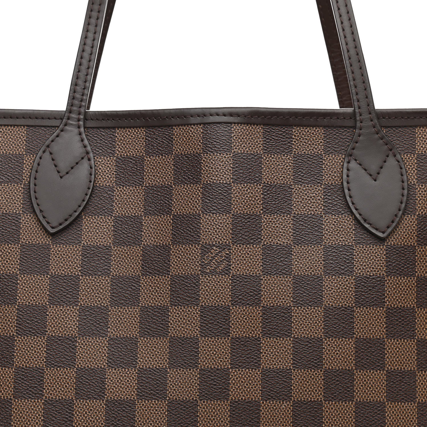 Louis Vuitton Damier Ebene Neo Neverfull MM Rose Ballerine 9 of 12