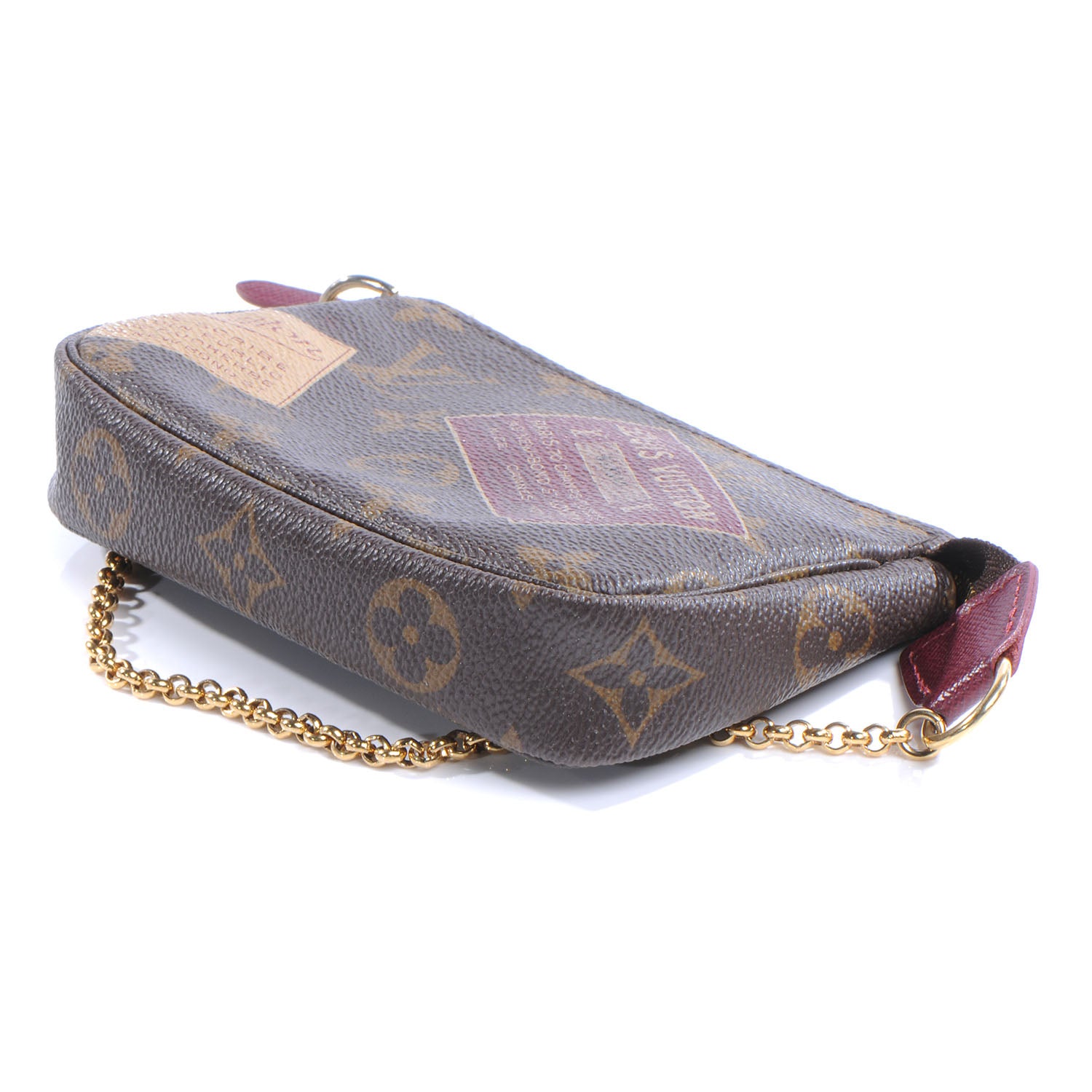 Louis Vuitton Monogram Stamp Mini Pochette Accessories 4 of 7